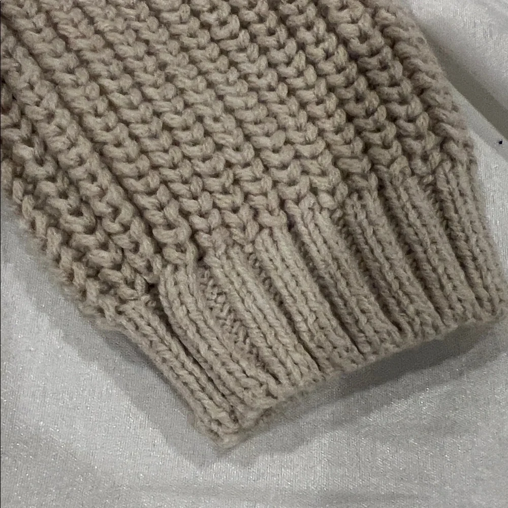 Ralph Lauren Kids Tan Knit Sweater Size 3-6 months - Picture 5 of 7